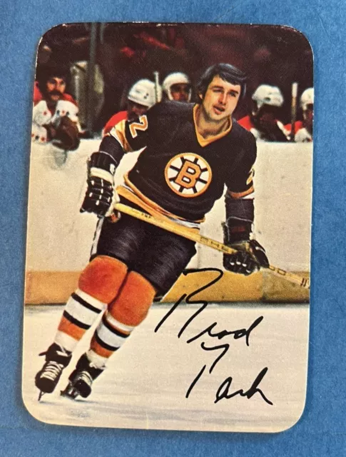 1977-78 O-Pee-Chee Glossy INSERT #13 Brad Park Boston Bruins NHL Vintage OPC (1)