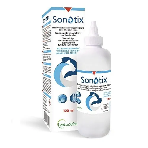 Sonotix Limpieza de Oídos Mascotas - 120 ml