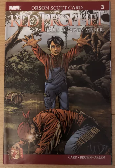 Red Prophet Tales of Alvin Maker #3 Orson Scott Card Story Arlen & Buxton Covers