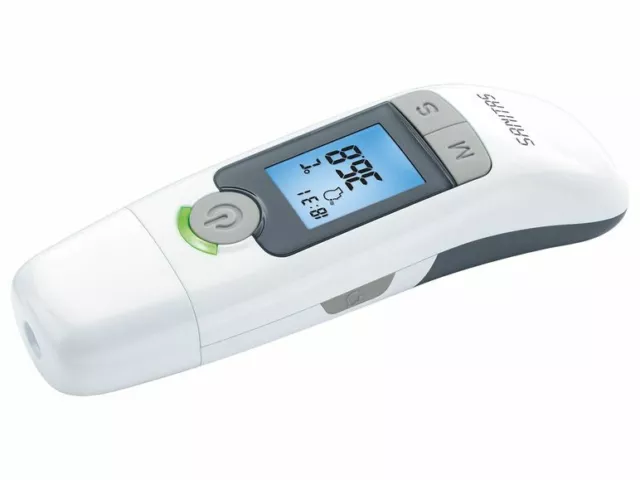 Fieber Stirn Ohr Baby Thermometer 6 in 1 Sanitas Multi Infrarotthermometer 2