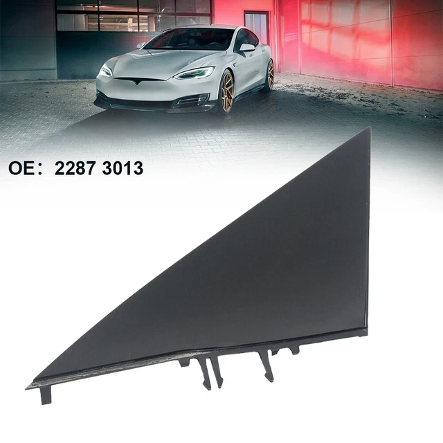 Nuovo Triangolare Piastra for Specchietto Retrovisore for Tesla Modello 3 Alto