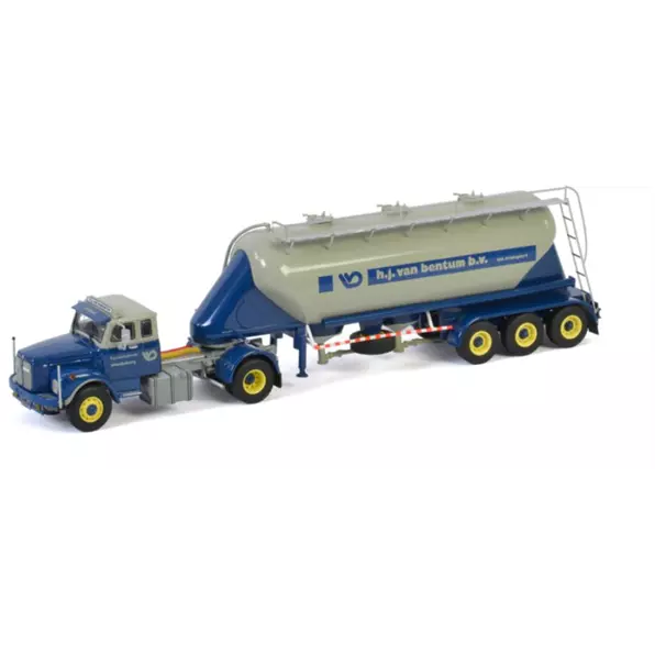 Wsi Scania L110 Torpedo 4X2 Bulk Trailer Custom Scale 1.50