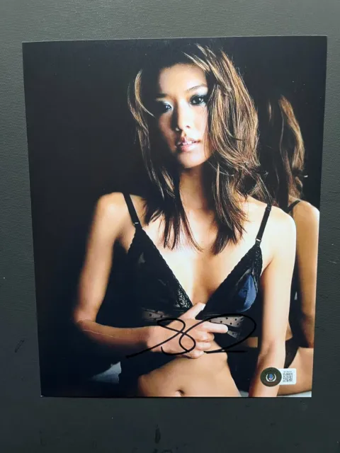 Grace Park Hot! autographed signed sexy Hawaii Five O 8x10 photo Beckett BAS coa