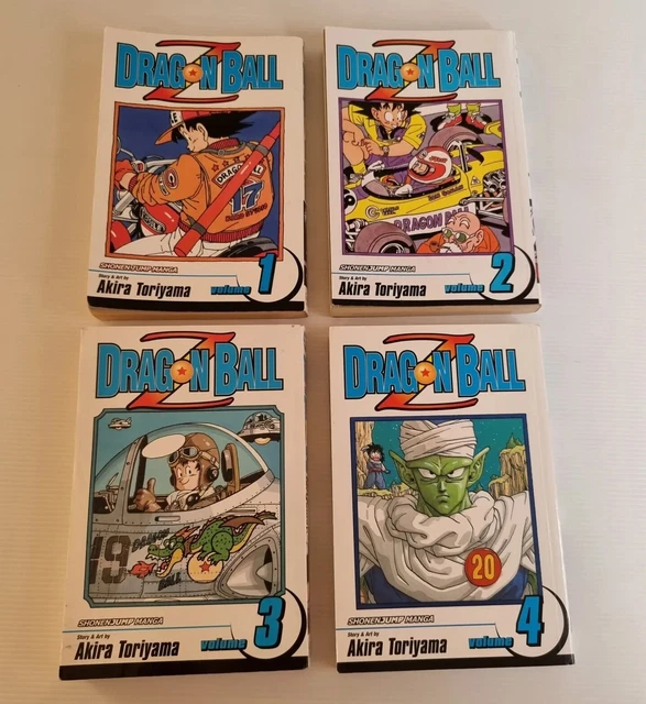 MANGA DRAGON BALL & Dragon Ball Z Anime Paper Back Books Excellent Condition $12.00 - PicClick AU