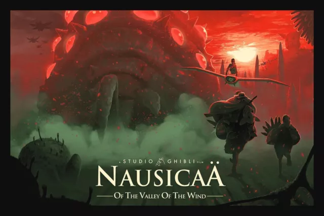 Nausicaa of the Valley of the Wind (ver. B) by Javier Ramos - XX/100 - BNG