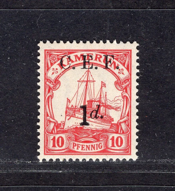 Kamerun Besetz. Mi 3 b ** MNH  postfrisch 100,-