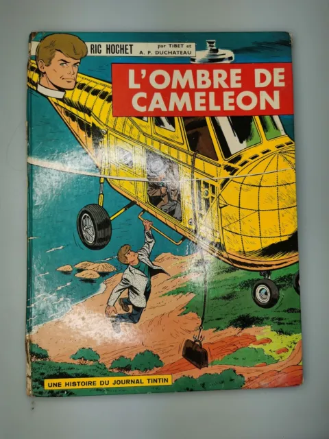 Ric Hochet - L´ombre de Cameleon - 1966  Original Comic von A.P. Duchateau - RAR