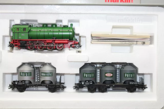 Märklin 26504 Digital Pack Tren Henkel Con Locomotora de Vapor Escala H0 Ovp