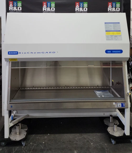 Baker 2018 6ft BCG601, B2 Biosafety Cabinet With Stand, No UV Lightning