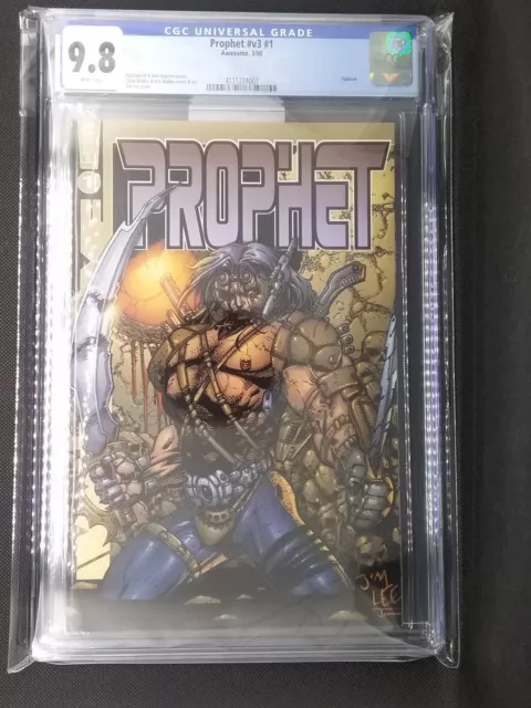 PROPHET #1 AWESOME 2000 Jim Lee Cover V3 Jake Gyllenhaal Movie Only 9.8 Copy HTF