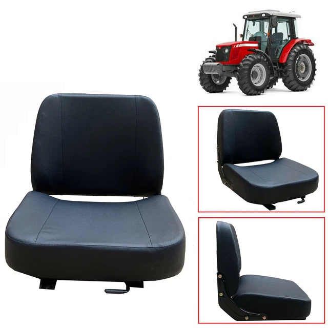 VidaXL Traktorsitz Universal – Schwarz, Passend Für Traktor, Stapler, Bagger