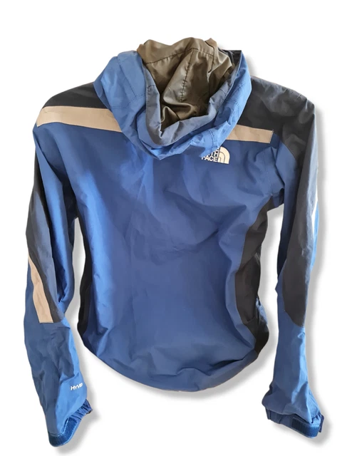 Coppotto antipioggia The North Face Hyvent uomo taglia piccola blu cerniera intera 2