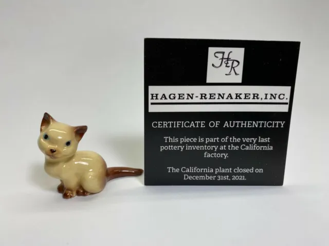 Hagen Renaker #54 438 NOS Mama Cat 2021 Last of the Factory Stock BIN