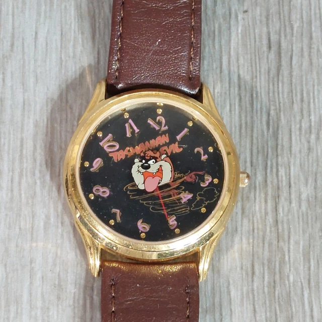 TASMANIAN DEVIL TORNADO Watch Looney Tunes Vintage 1994 Armitron New