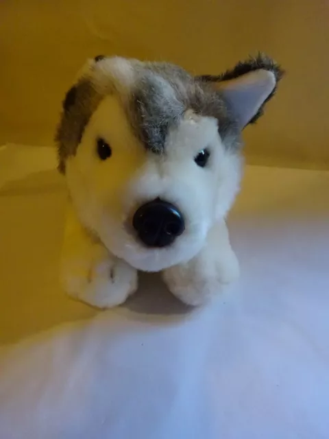 Brand New (With Tags)  Husky Puppy Dog - Soft Toy - Cute - Plush  - Canine Snow