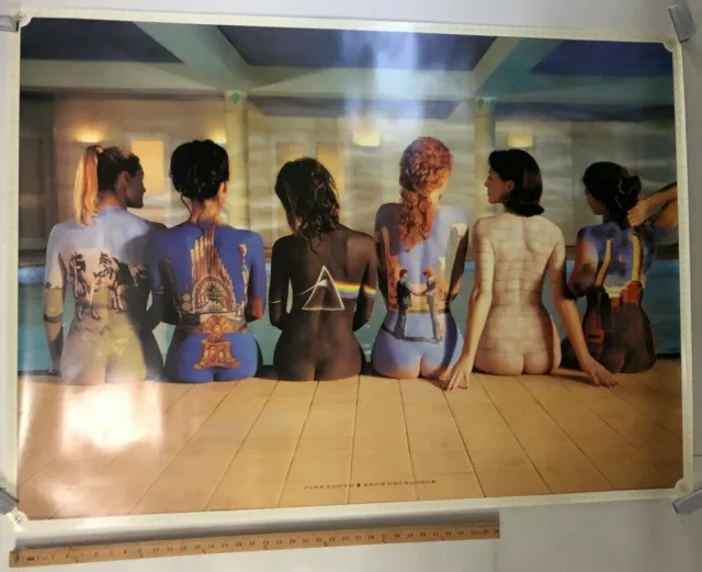 HUGE POSTER Pink Floyd Back Catalogue Classic Rock Roger Waters Ladies Booty