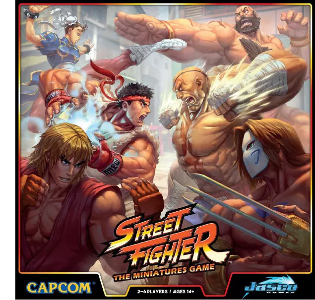 Street Fighter The Miniature Game New