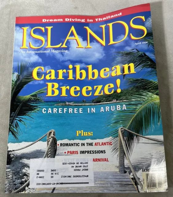 Islands An International Magazine March April 1996 Caribbean Breeze Dream Diving