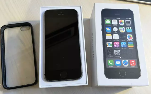 Apple iPhone 5s - 16 GB - Gris espacial (Desbloqueado) A1457 (GSM)