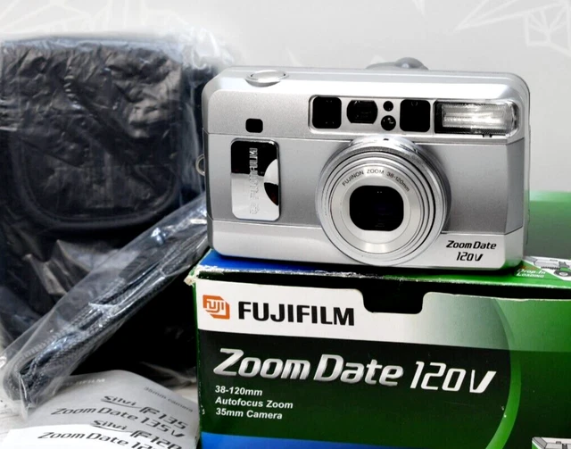 [Top MINT] Fujifilm Zoom Date 120V Point & Shoot 35mm Film Camera From JAPAN