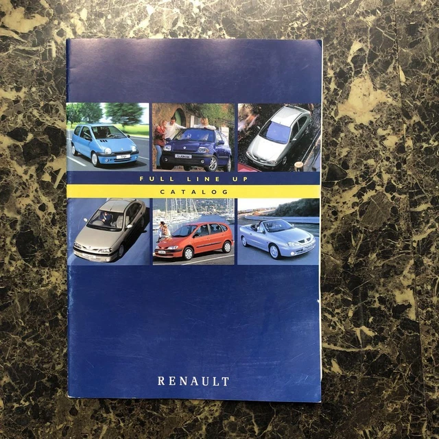 Renault 2000 Heisei 12 Full Lineup Catalog Japan x
