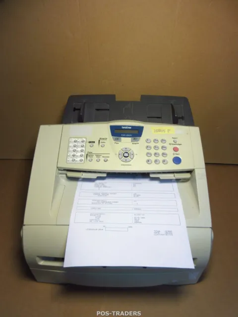Brother FAX-2820 A4 mono Fax Machine USB GDI 600 dpi Print Copy 18805 PRINTS