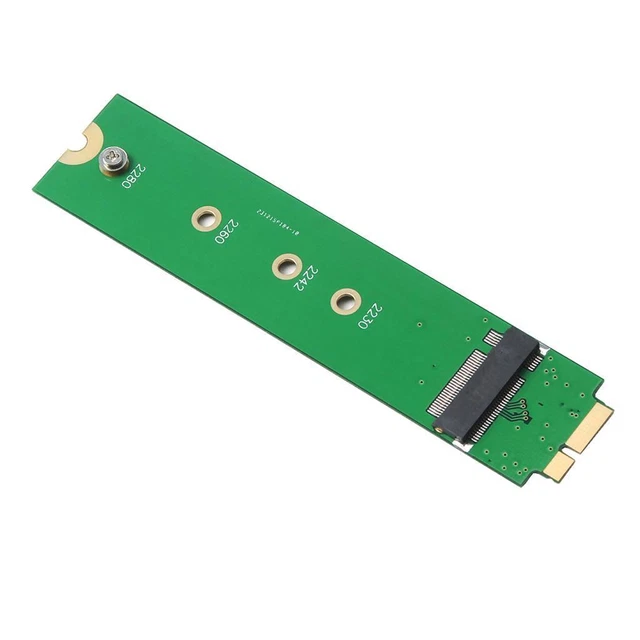 Adaptateur SSD M.2 NGFF Vers PCIe Pour MacBook Air/Pro 2013-2017 – Compatible AHCI 2280