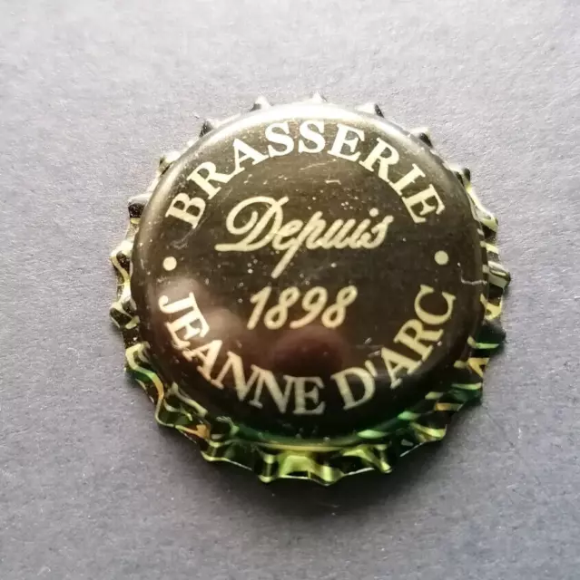 Bière Jeanne d’Arc France Bier Kronkorken beer bottle cap tappo birra bière