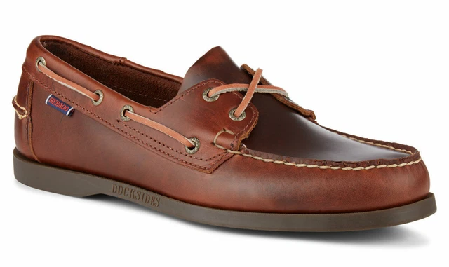 SEBAGO DOCKSIDES MOCASSIN Homme Pont Chaussures 70000g0/925 Marron