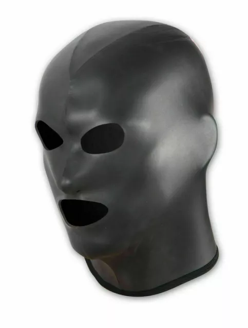 Lisse Néoprène Masque Implantologie & Ouverture de le Œil Gesichtsschutz-Mask 2