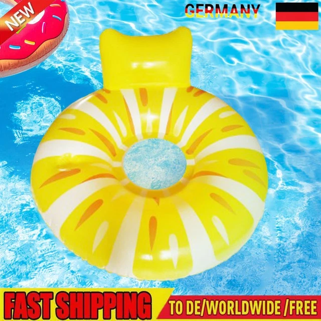 Fruit Lounger Floating Toys Durable Floating Water Recliner Mats for Summer Pool