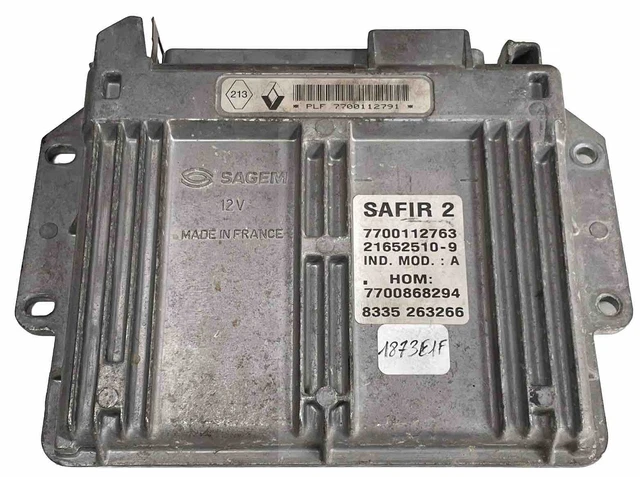 Calculateur Moteur Débridé SAFIR 2 55 Broches Pour Renault - Ref 8200023519, Occasion Testé Fonctionnel