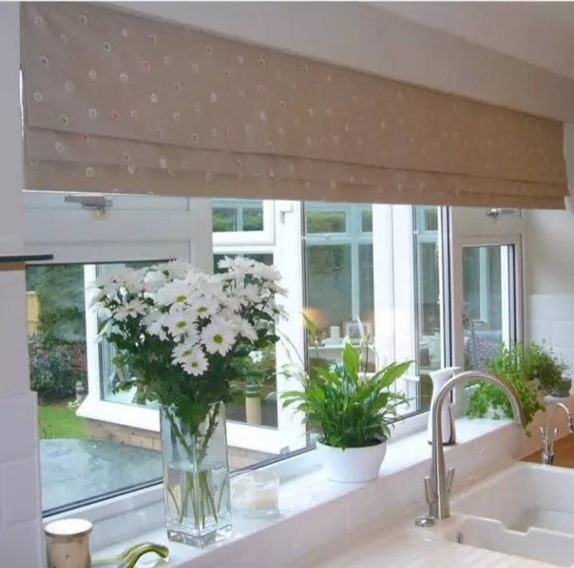 Made to Measure Mock Roman Blind - Window Dressing - Any fabric