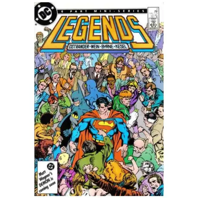 Legends #2 in Very Fine + condition. DC comics [q`