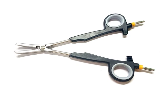 Laparoscopic SS Reusable Biclamp Forceps Surgical Instruments CE approved