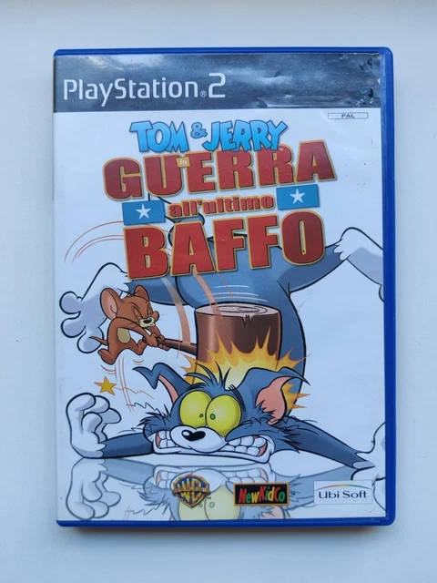 Ps2 Playstation 2 Tom & Jerry Guerra All'ultimo Baffo  Italiano Completo
