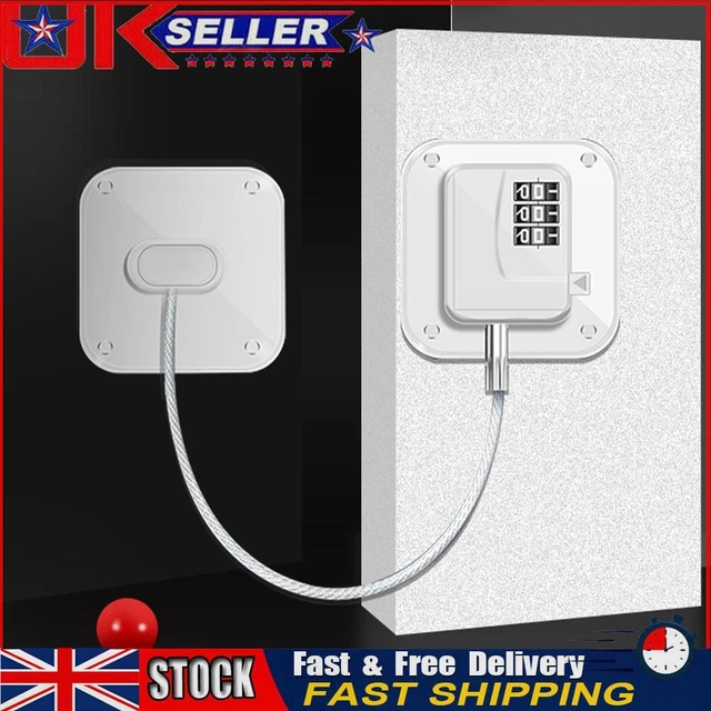 Children Safety Lock Multipurpose Closet Padlock for Fridge Cabinets Drawers