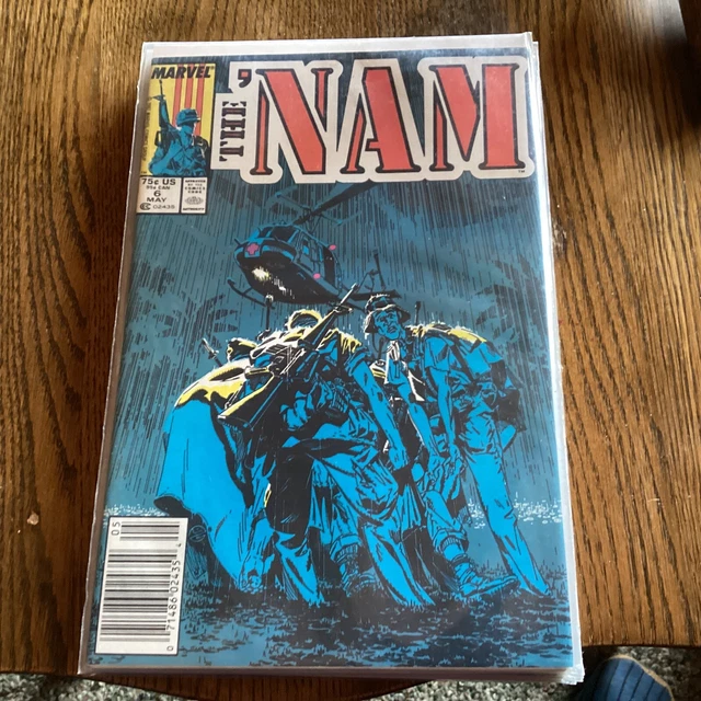 Lot of 4 The 'Nam #6,8,9,11 Marvel Comics 1987