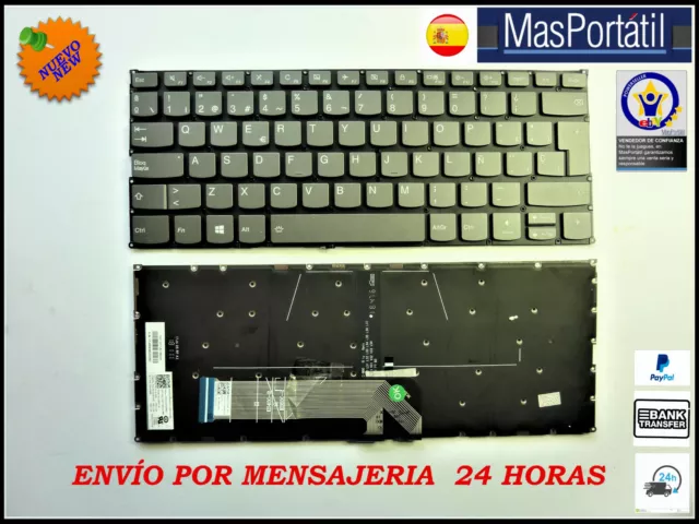 Teclado Español Nuevo Portatil Lenovo Thinkbook  14-Iil  Retroiluminado  Tec19