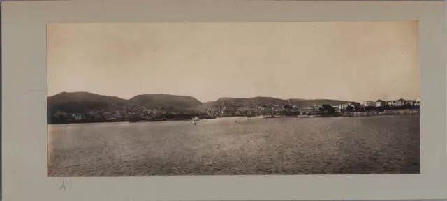 Grèce, Mitylène, panorama  Vintage print, tirage d&#039;époqueCollection de Ge