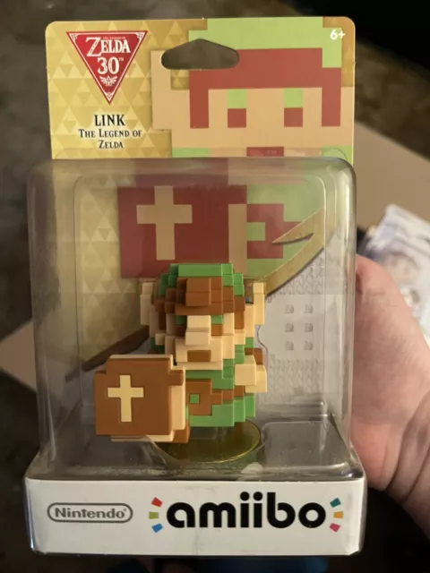 Amiibo 8-bit Link The Legend of Zelda Character Figure Amiibo 8-bit Link The Legend of Zelda Character Figure