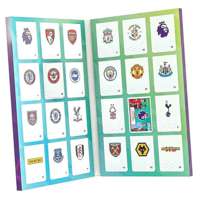 PANINI PREMIER LEAGUE 2023/24 Adrenalyn XL Countdown Advent Calendar