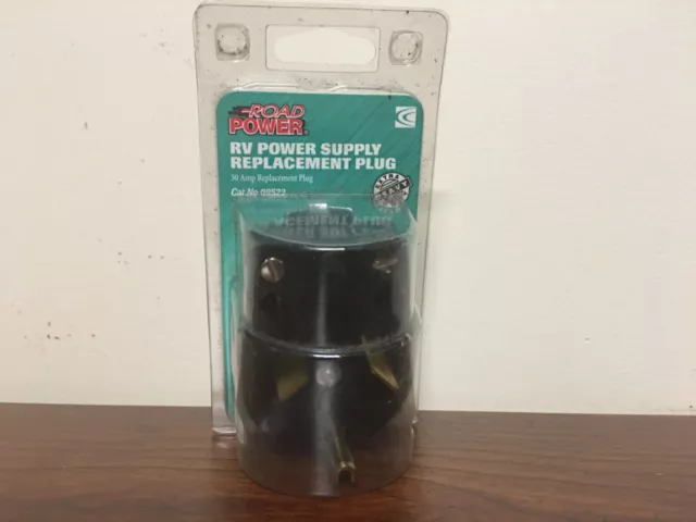 30 AMP 220 THREE PRONG REPLACEMENT PLUG (EXTRA HEAVY DUTY)  "New in Package"