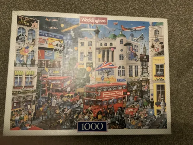 Waddingtons I Love London 1000 Piece Jigsaw Puzzle