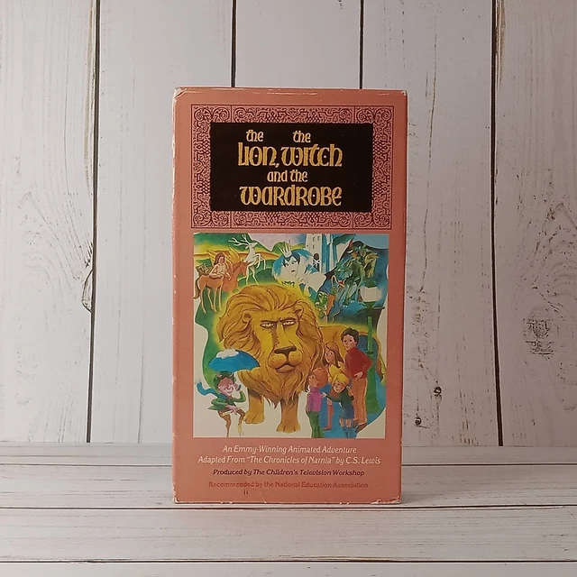 THE LION, THE Witch, and the Wardrobe VHS Tape 1979