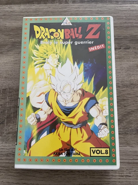 VHS dragon Ball Z Broly le Super Guerrier/Akira Toriyama /AK video/ VOL 8/1993