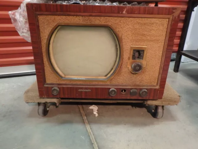 RARE VINTAGE 1950's CROSLEY TELEVISION SET Model L528