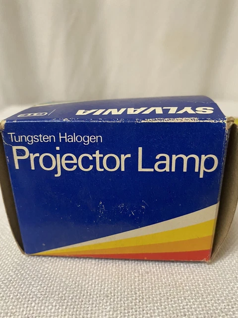 Vintage Sylvania Tungsten Halogen Projector Lamp BHB 250W-120V NOS
