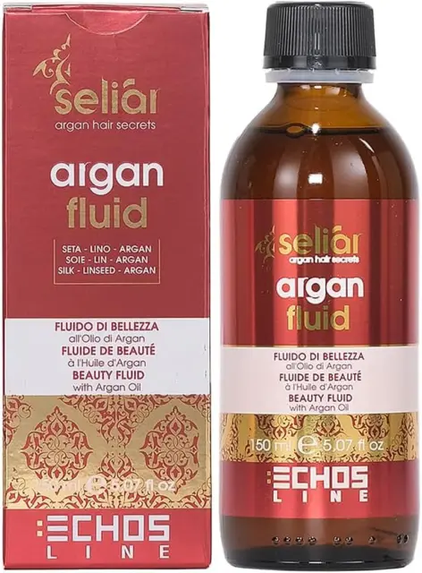 Seliar ® Argan Beauty Fluid 150Ml Silk Linseed Argan Fluido Di Bellezza