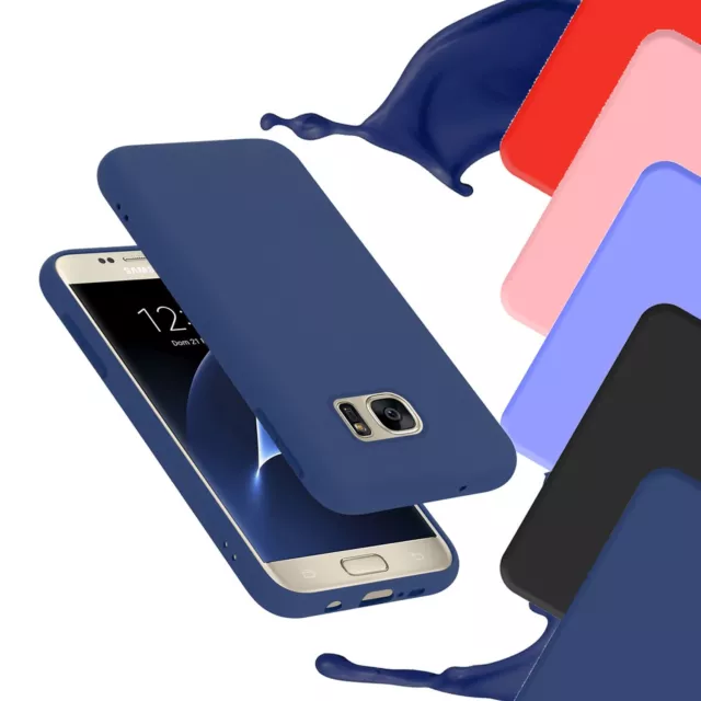 Schutzhülle für Samsung Galaxy S7 Hülle Handy Cover Soft Case TPU Silikon